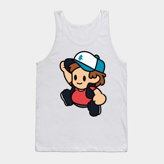 Cute Dipper Tank Top by Samtronika